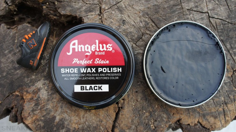 Віск для шкіри Angelus shoe wax black (чорний) made in USA